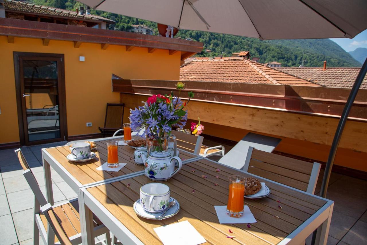 La Terrazza Sul Lago Lezzeno Villa Buitenkant foto