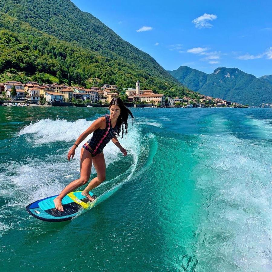 La Terrazza Sul Lago Lezzeno Villa Buitenkant foto